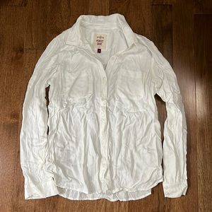 White collared button down